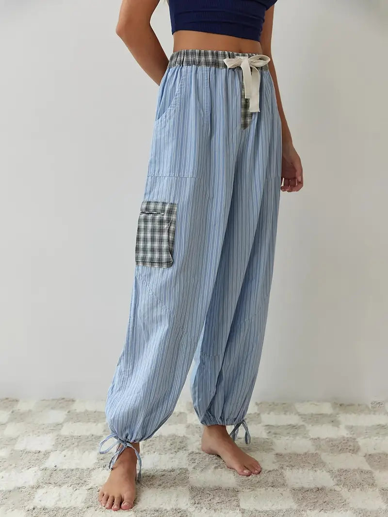 Liora Lounge — Soft Breathable Pajama Set with Adjustable Fit