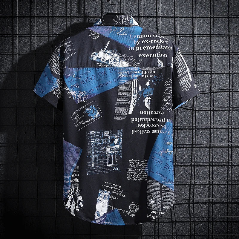Tropora — Oversized Tropical Shirt with Breathable Lightweight Fabric