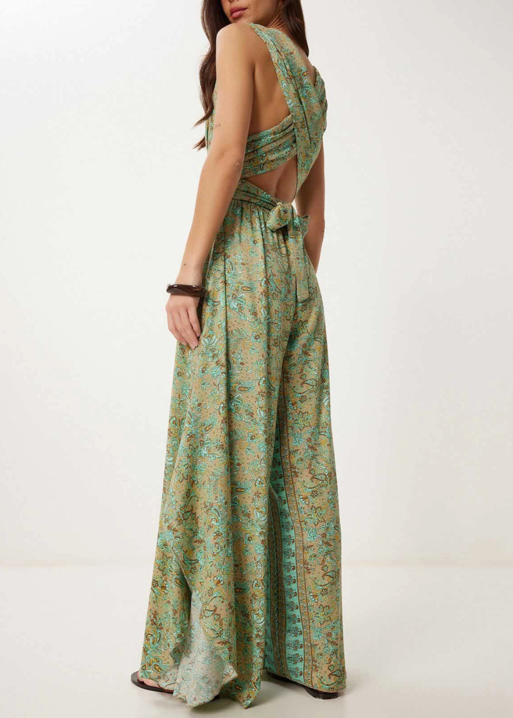 Boho Freedom Jumpsuit™ — Own Every Room with Effortless, Electric Elegance