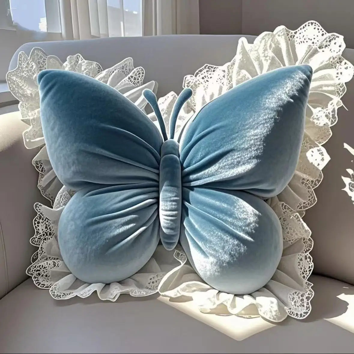 Velvet & Lace Pillow™ — Dive Into Plush Luxury That Transforms Your Space Instantly