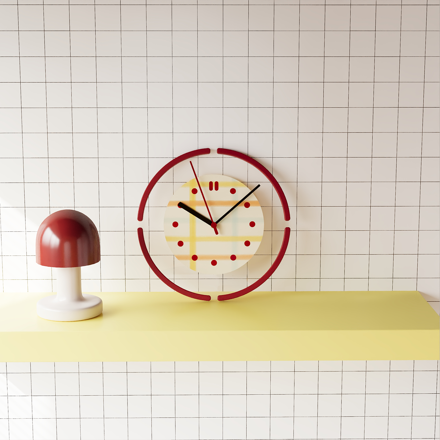 Orbin — Modern Ring Wall Clock with Silent Sweep Movement