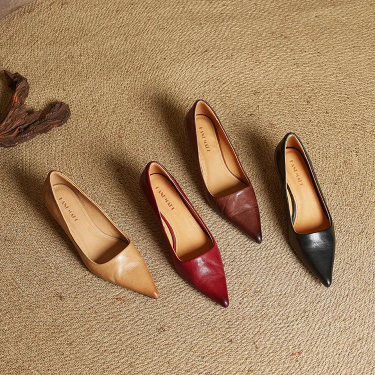 Premium Leather Pumps™ — Unleash All-Day Power and Effortless Elegance