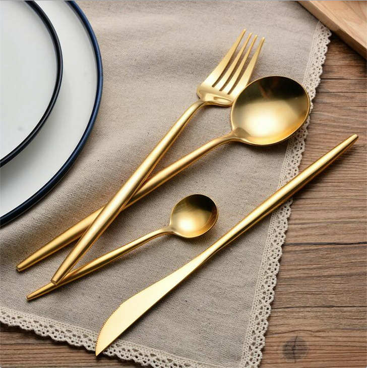 NovaLuxe™ Gold Cutlery — Turn Every Meal into a Showstopper of Lasting Luxury