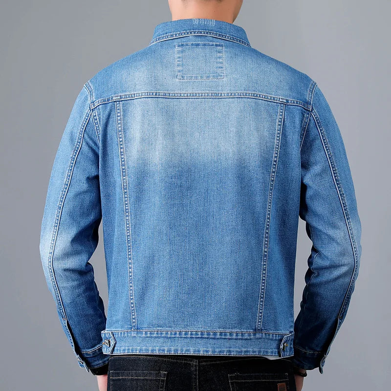 Bone-Hard Denim Jacket™ — Command Respect with Every Powerful Fade and Unstoppable Edge