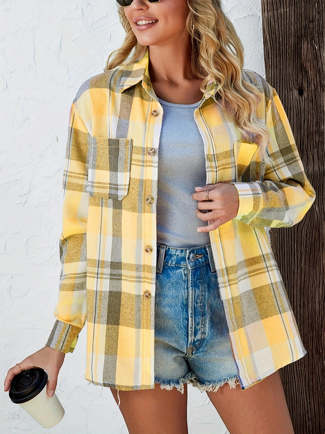 PlaidFlex™ — Effortless Comfort That Moves With Your Confidence