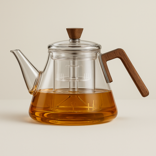Vellora™ Glass Brew Teapot — Elevate Every Sip Into a Spellbinding Tea Experience