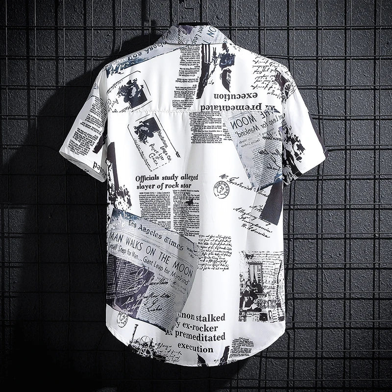 Tropora — Oversized Tropical Shirt with Breathable Lightweight Fabric