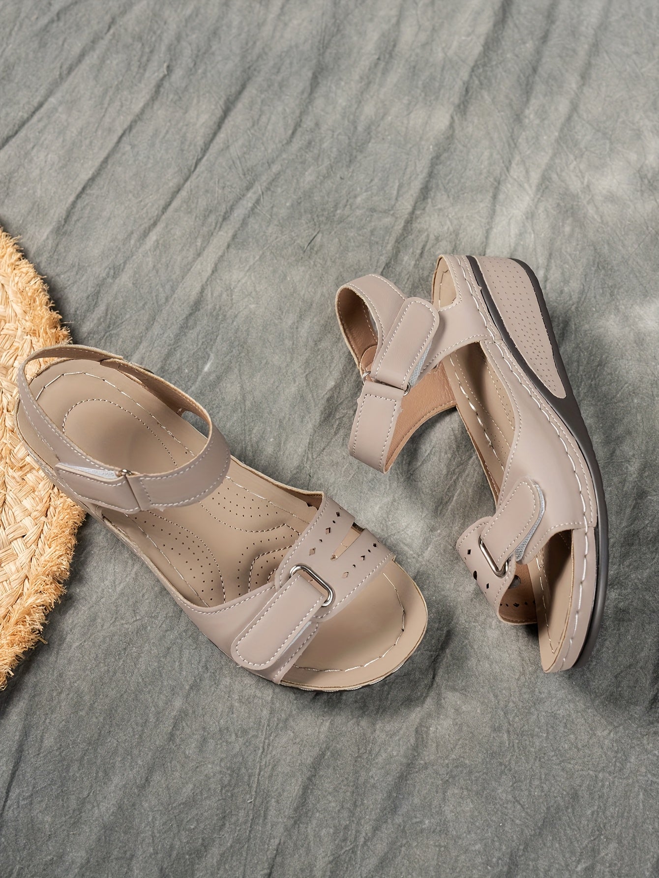 Solarexa™ Cushioned Wedge Sandals — Enjoy Pain-Free Steps and All-Day Refreshing Comfort