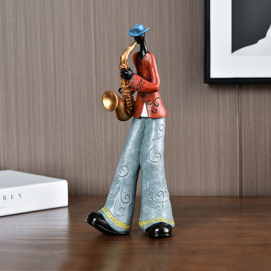 VendraJazz — Handcrafted Abstract Jazz Figurine Sculptures for Decor