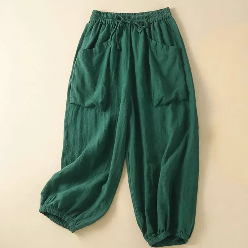 Air-Whisper Linen Pants™ — Stay Cool, Fresh, and Effortlessly Stylish All Day Long