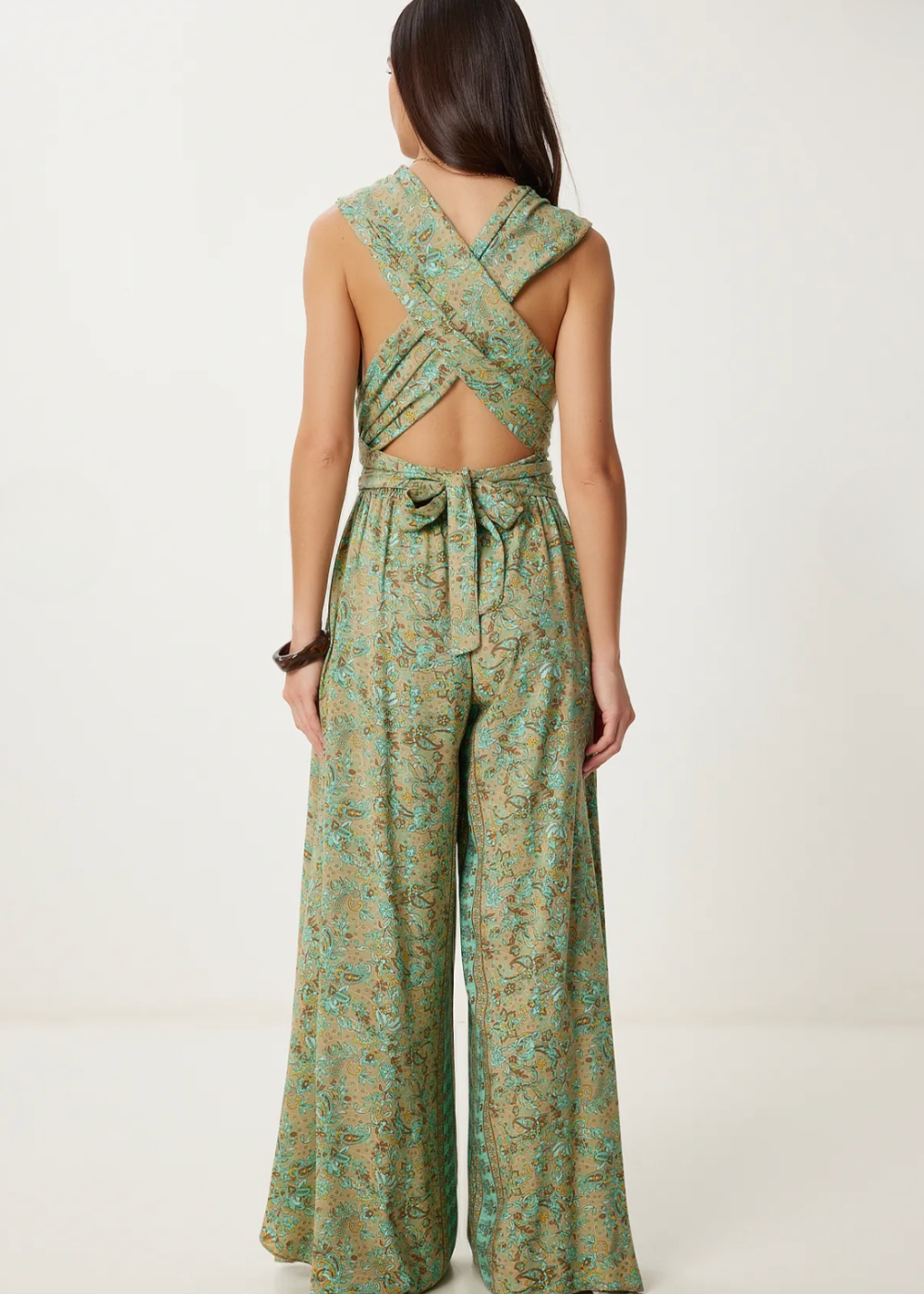 Boho Freedom Jumpsuit™ — Own Every Room with Effortless, Electric Elegance