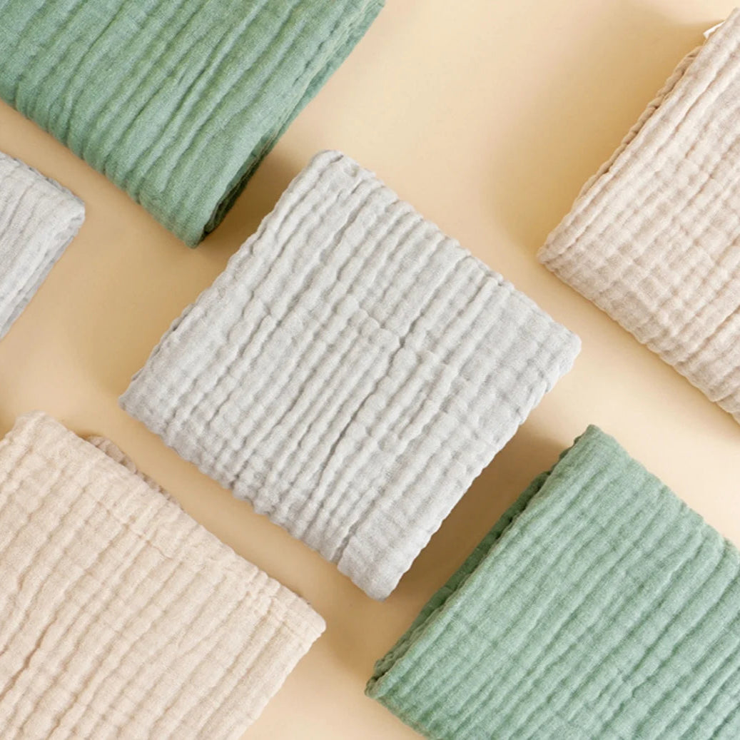 Liora Muslin — 100% Cotton Baby Swaddle Blanket with Breathable Softness