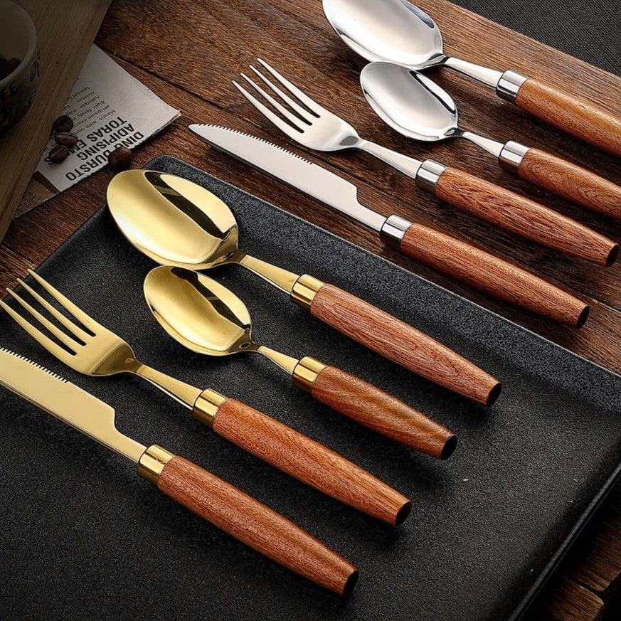 Silvergold Cutlery Set™ — Command Every Meal with Unforgettable Power and Style