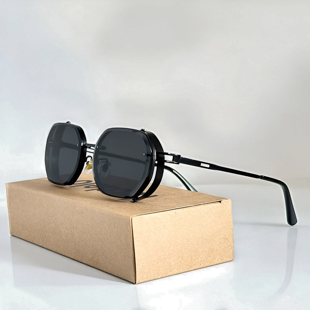 Rylan Aviator Sunglasses — UV400 Protection with Adjustable Fit