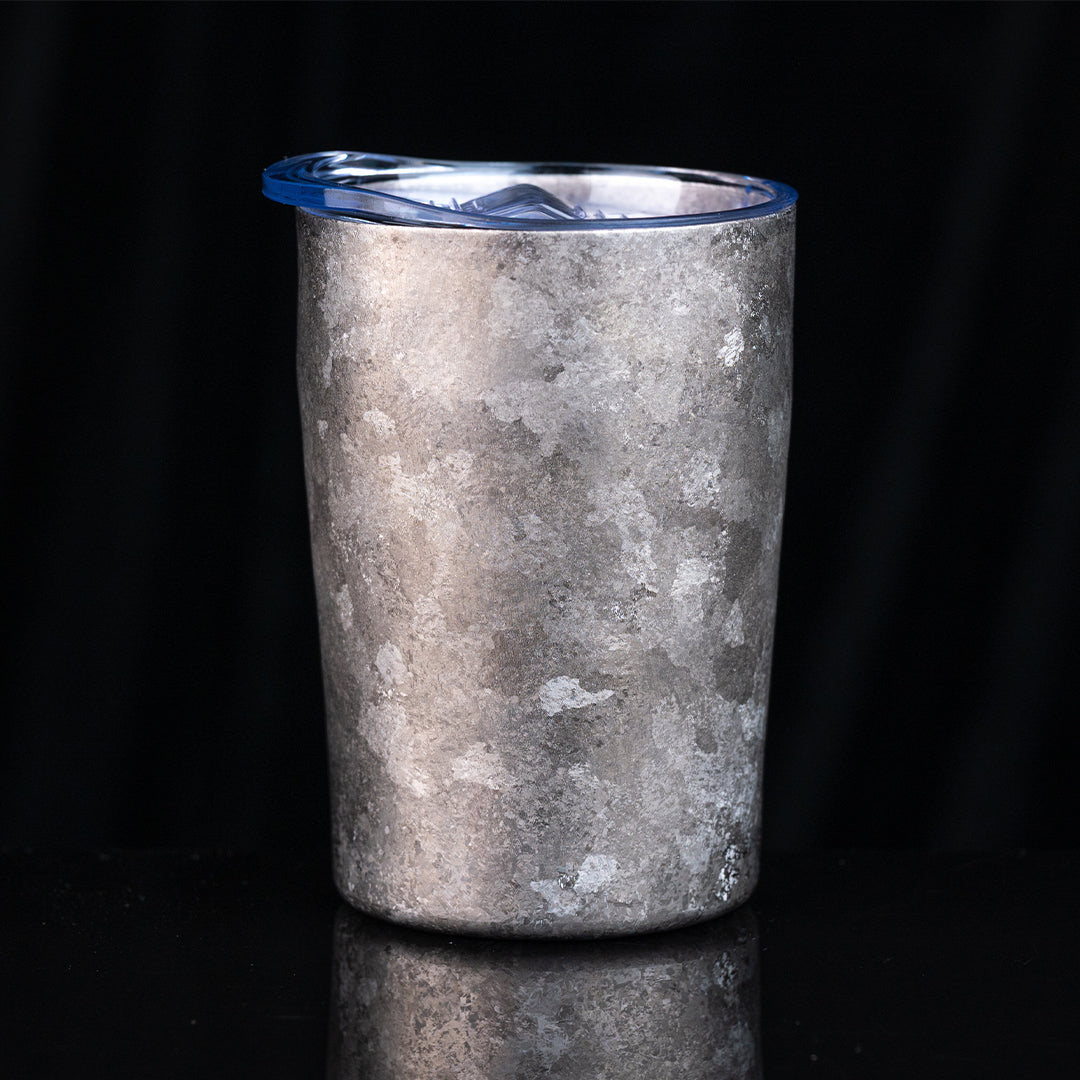 Veyron Cup — Pure Titanium Double-Wall Insulated Travel Mug