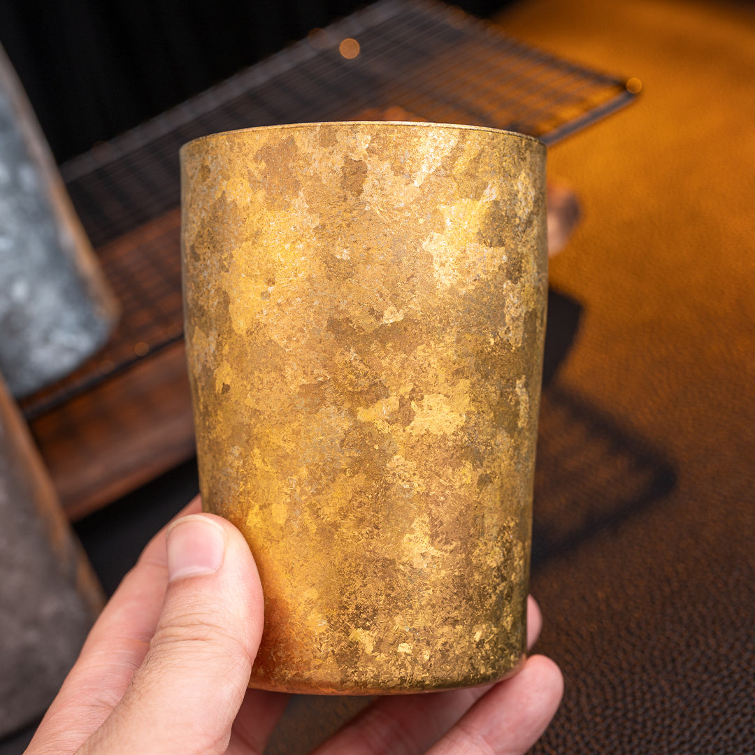 Veyron Cup — Pure Titanium Double-Wall Insulated Travel Mug
