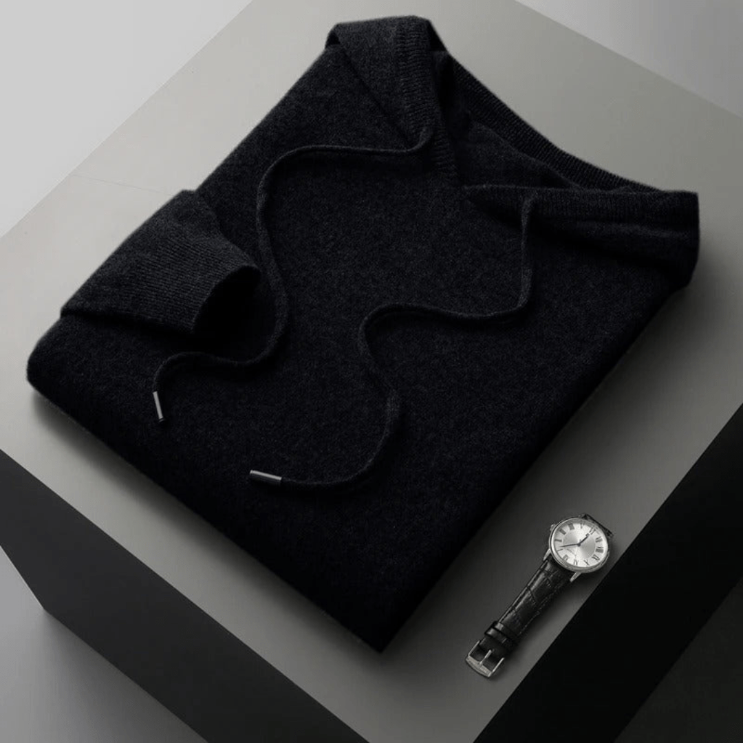 Veyden — Extra-Fine Merino Wool Hoodie with Moisture-Wicking Knit