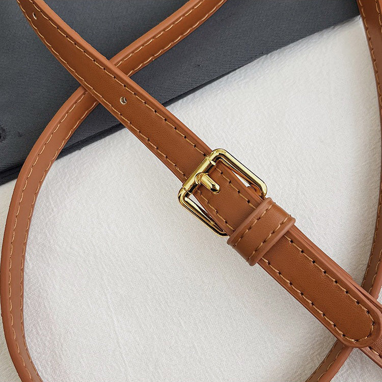 Oslen Canvas Bucket Bag — Lightweight Vegan Leather Trim Tote