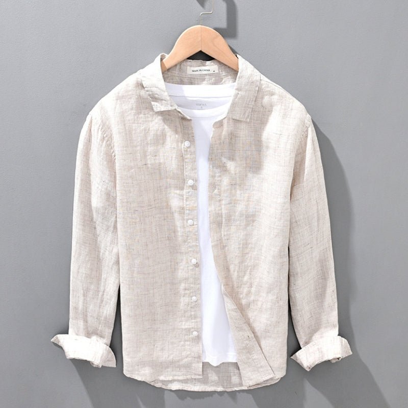 AeroVail™ Linen Shirt — Stay Cool, Command Attention, Own Every Moment
