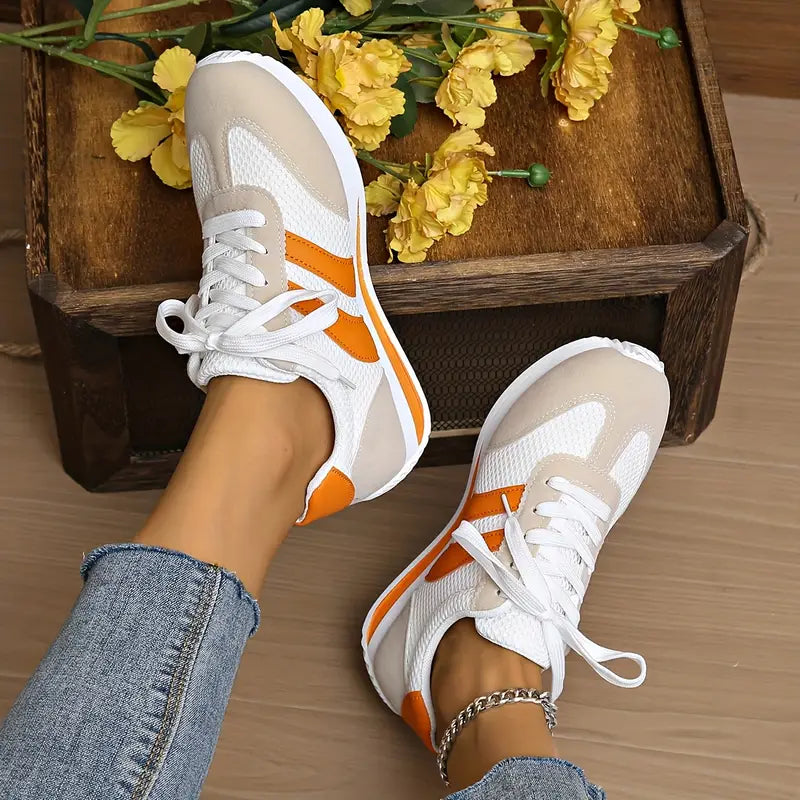 Vexa — Retro Mesh Sneakers with Cushioned Comfort