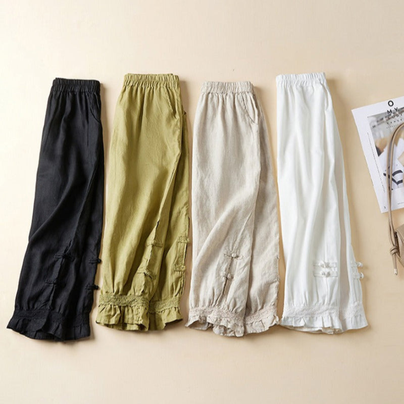 ZenFlow Pants™ — Glide Through Your Day Wrapped in Effortless Grace and Silky Confidence