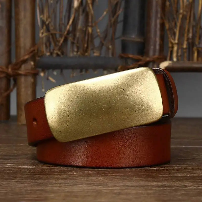 Full-Grain Leather Belt™ — Command Attention with Timeless Strength and Unstoppable Style