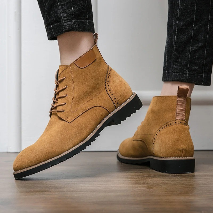 VeltriQ™ Suede Boots — Unmatched Comfort and Style That Powers Your Confidence All Day