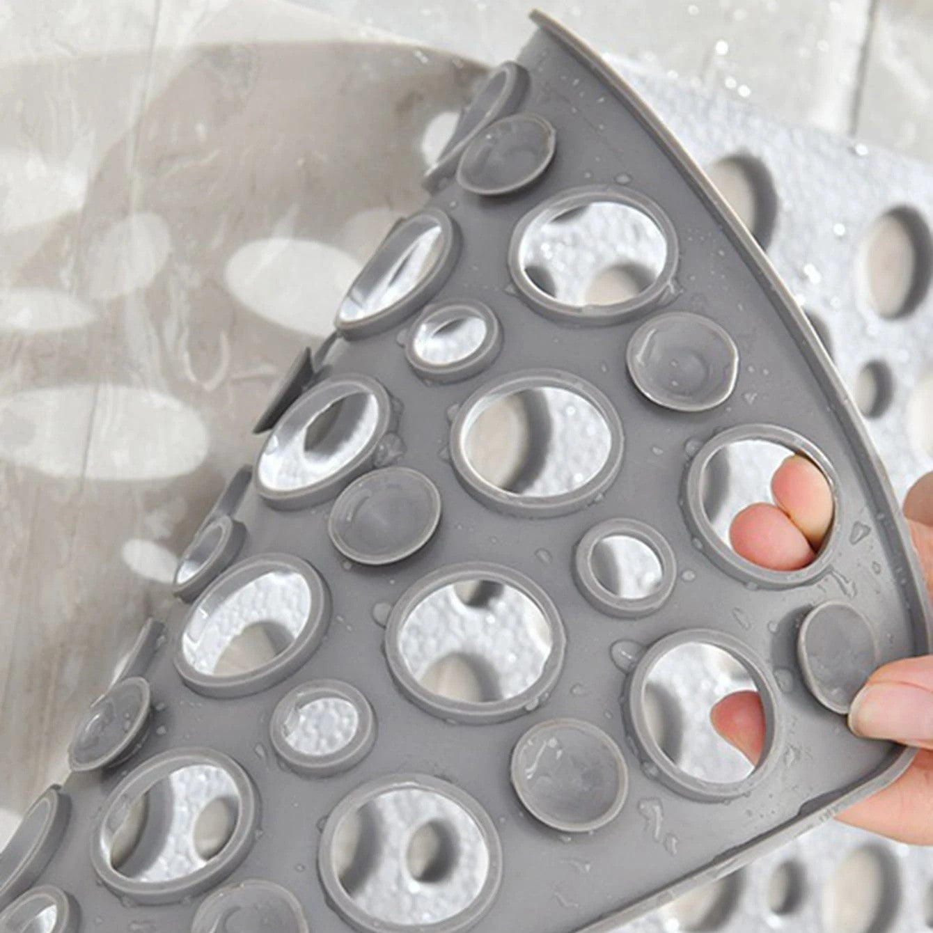Avenlea SecureMat — Anti-Slip Shower Mat with Quick Drainage