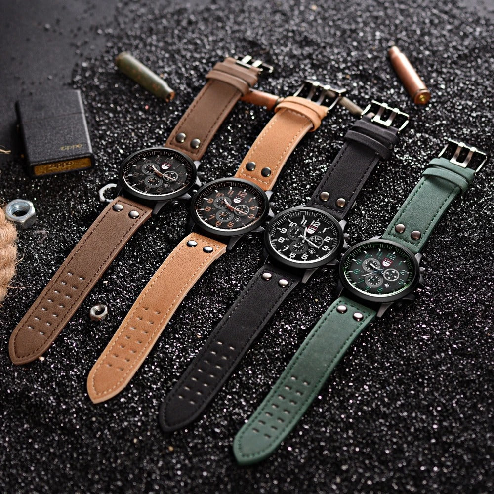 WarriorWatch™ — Dominate Every Moment with Unbreakable Style and Relentless Confidence