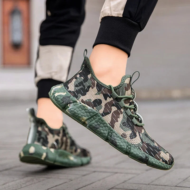 Tavik — Breathable Camo Sneakers with Cushioned Sole