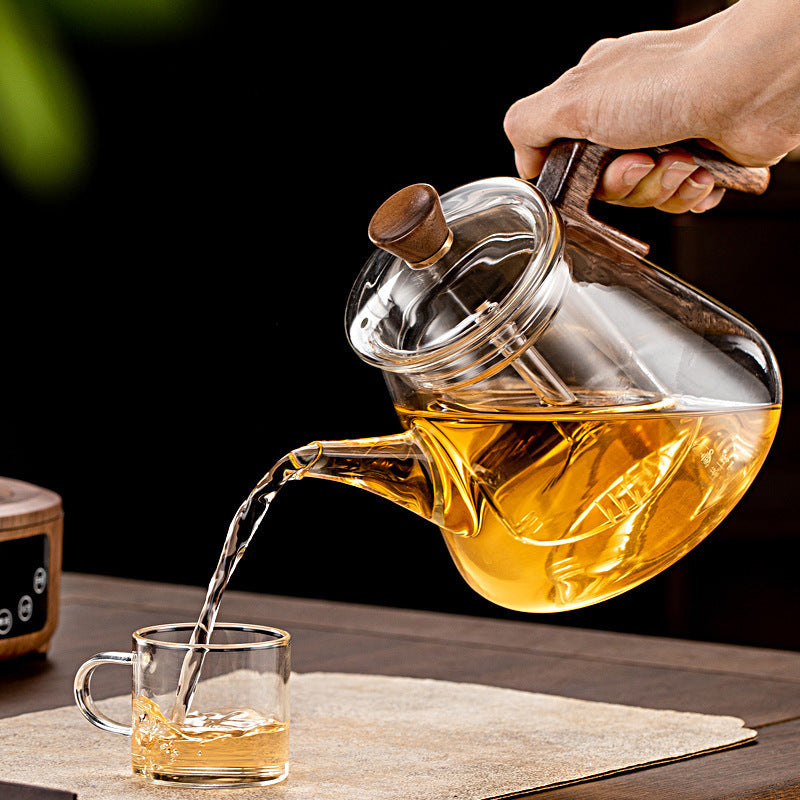 Vellora™ Glass Brew Teapot — Elevate Every Sip Into a Spellbinding Tea Experience