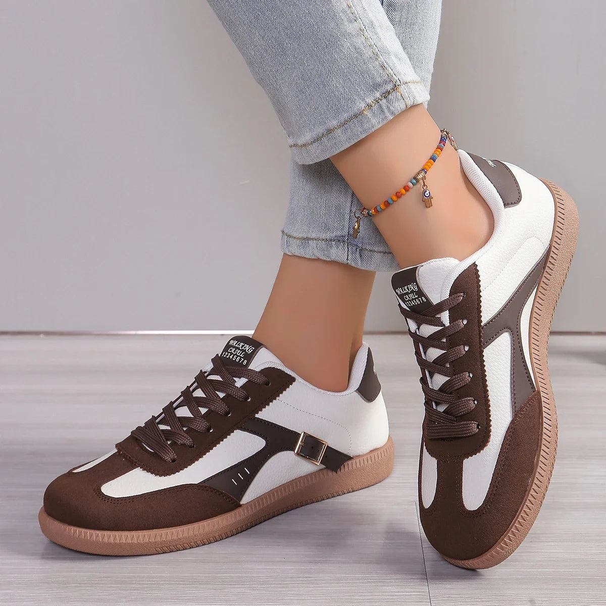 Harlowe — Women's Vintage Style Sneakers with Lightweight Comfort