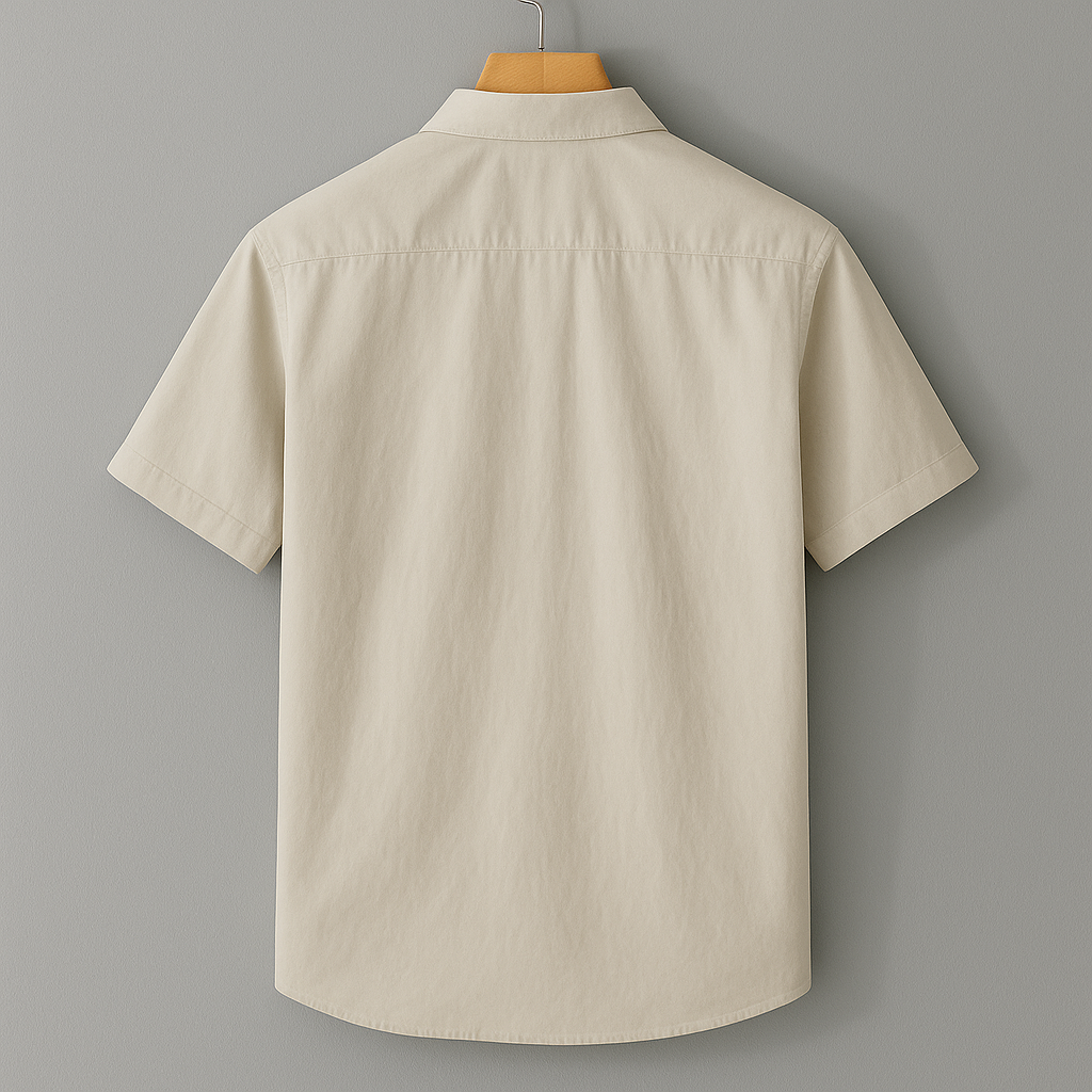 Sterlinis — Men’s Cotton Colorblock Shirt with Tailored Fit