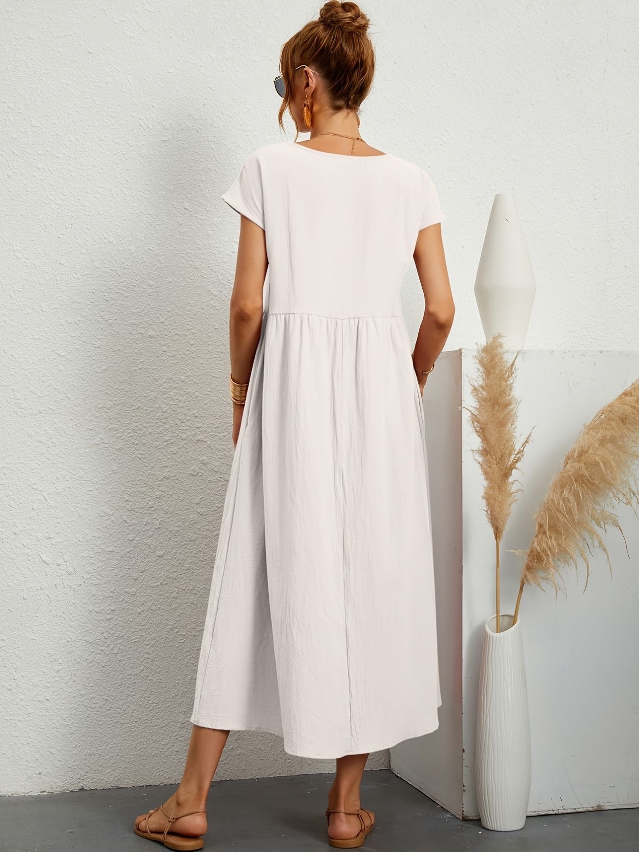 VeraLuxe™ Casual Dress — Effortless Elegance That Commands Every Room