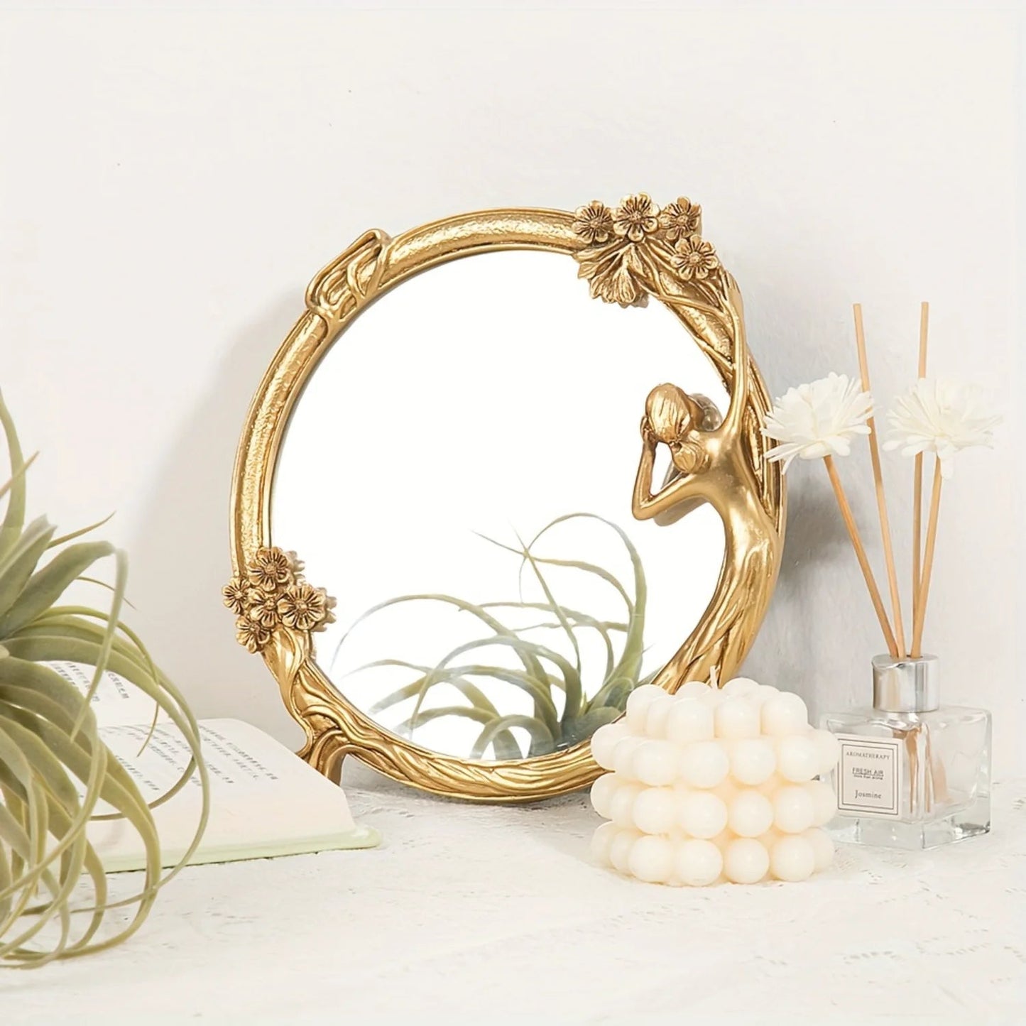 Embossed Floral Mirror™ — Transform Any Space Into Timeless Vintage Luxury