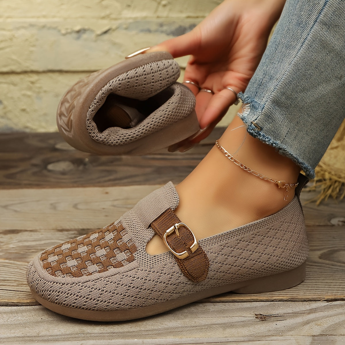 Norlan — Women's Ultra Comfortable Knitted Loafers with Ergonomic Support