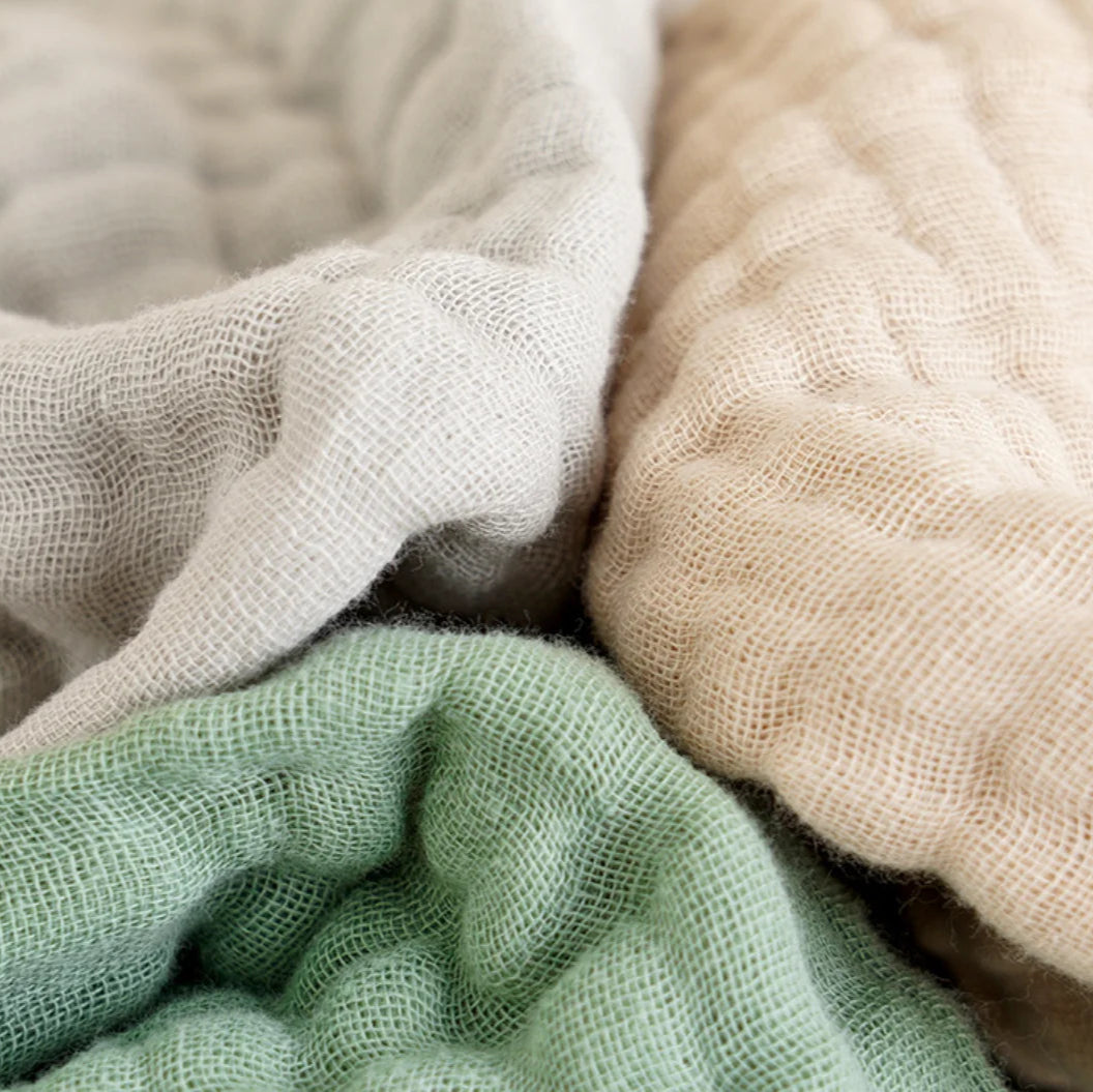 Liora Muslin — 100% Cotton Baby Swaddle Blanket with Breathable Softness