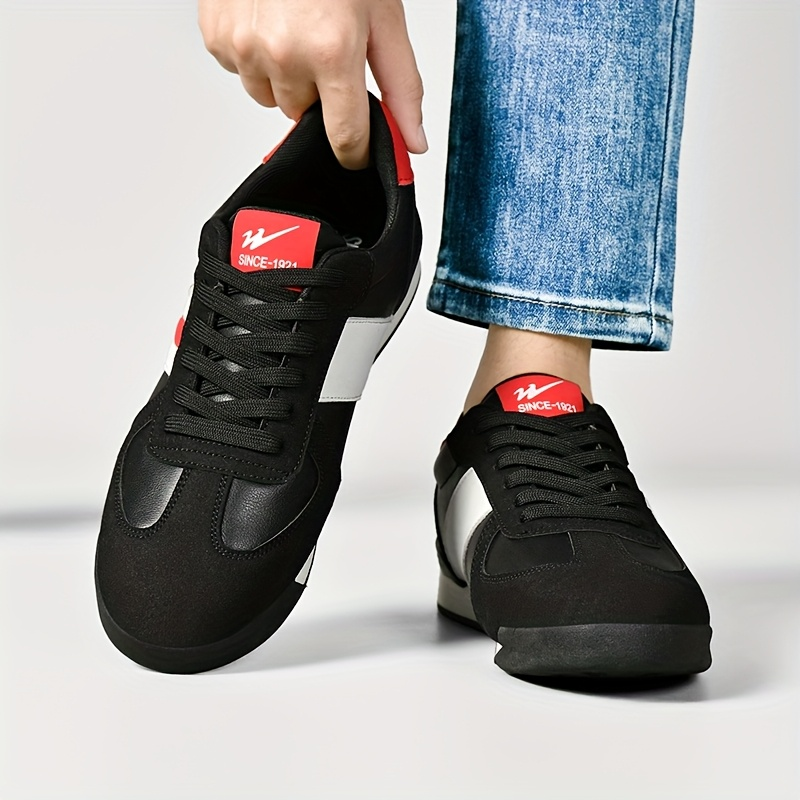 Veroa — Genuine Leather Retro Sneakers with Cushioned Sole