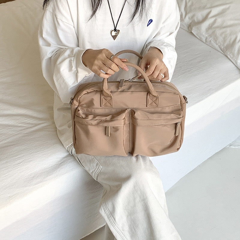 Kalen — Lightweight Nylon Crossbody Bag with Zipper Compartment