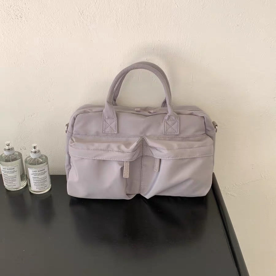 Kalen — Lightweight Nylon Crossbody Bag with Zipper Compartment