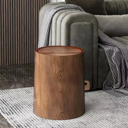 Tavor Bin — 8L Woodgrain Waste Bin with Waterproof Interior