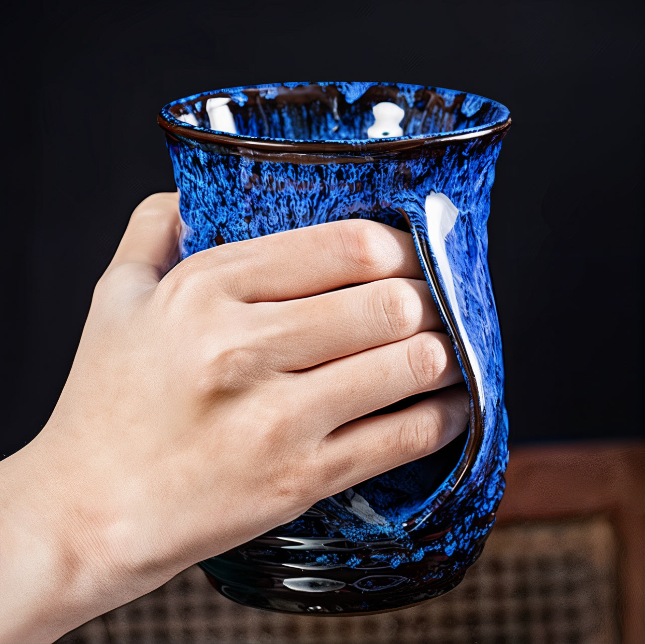 Monumental Handcrafted Mug™ — Command Every Morning with Bold Power and Fierce Style