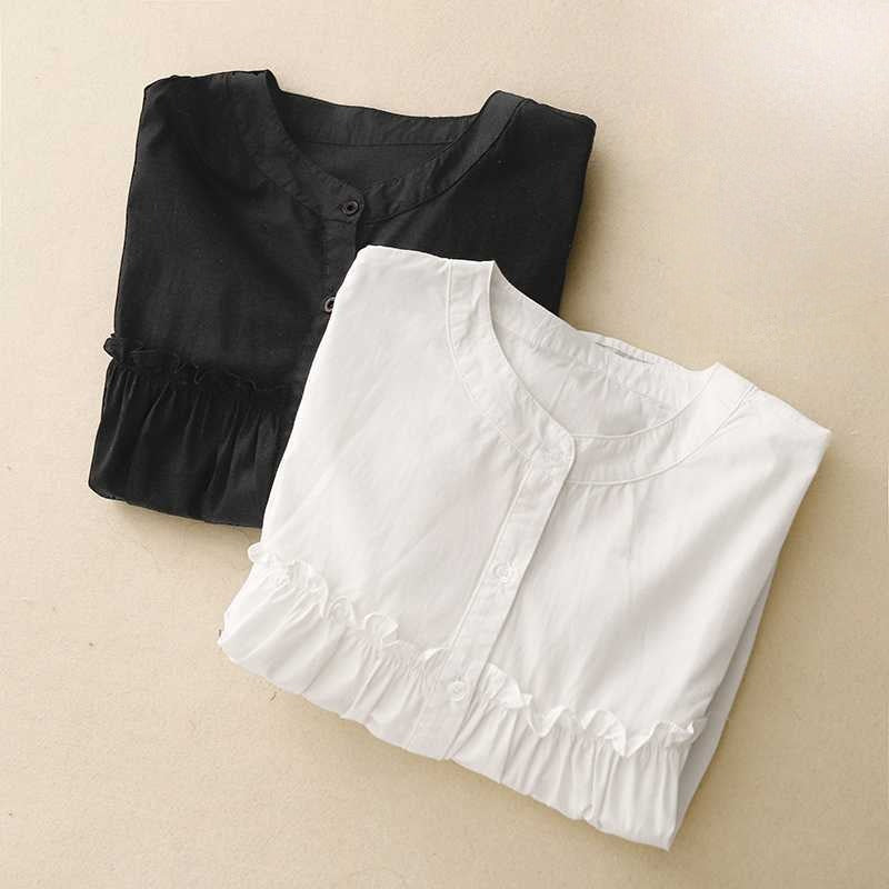 Liora — Featherlight Linen Shirt with Flattering Waist Detail