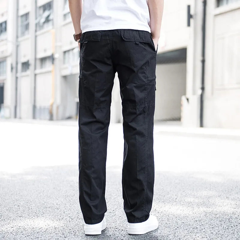 Tavren Cargo Pants — Organic Cotton Stretch Workwear with Utility Pockets