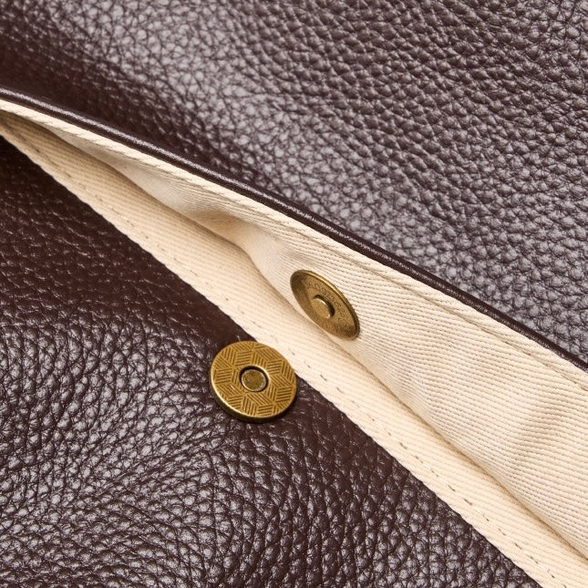 Lioren — Women's Genuine Leather Soft Minimalist Casual Tote Bag