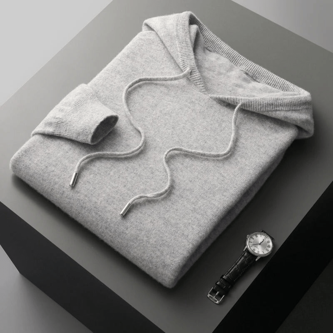 Veyden — Extra-Fine Merino Wool Hoodie with Moisture-Wicking Knit