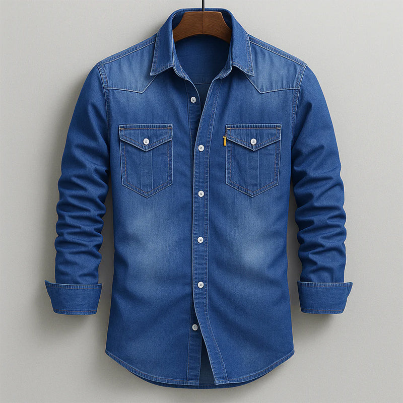 BenSmithColoradoDenimShirt™ — Own Every Moment with Unmatched Comfort and Rugged Style