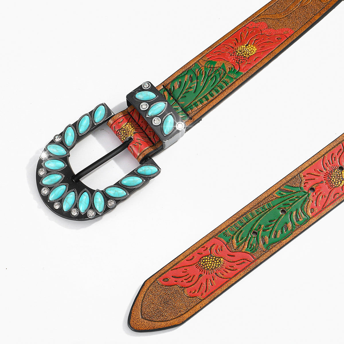 Turquoise Rebel™ — Command Attention with Wild Western Confidence