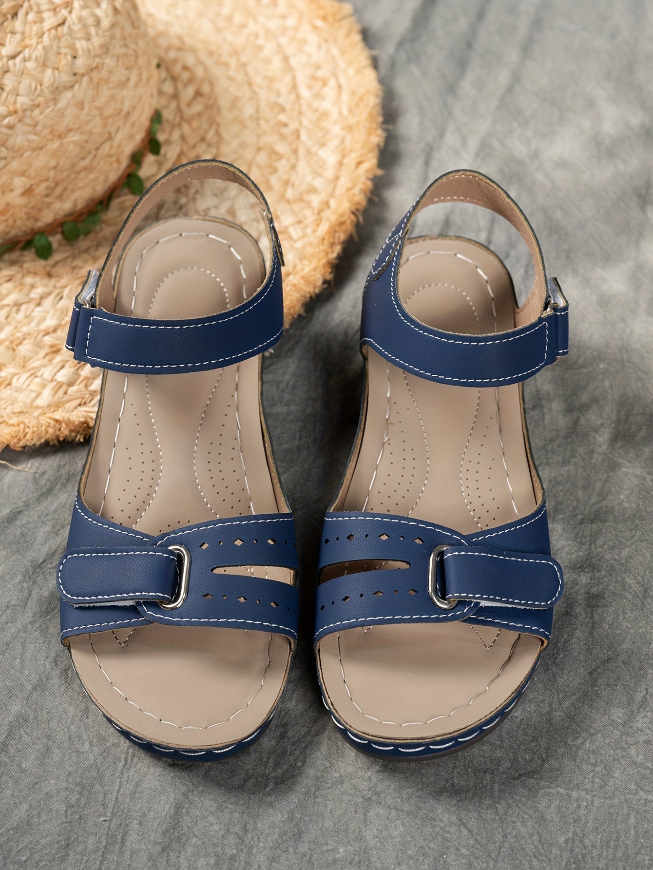 Solarexa™ Cushioned Wedge Sandals — Enjoy Pain-Free Steps and All-Day Refreshing Comfort