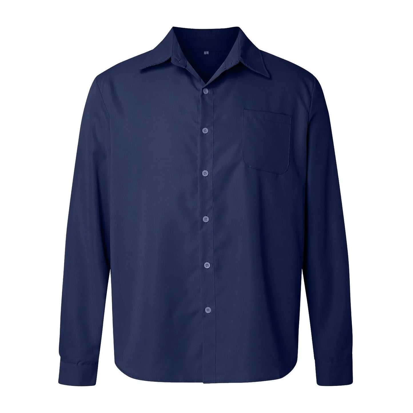 Orven Textured Button-Up Shirt — Tailored Cotton Shirt with Soft Brushed Finish